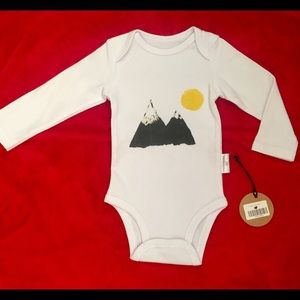 Lucca and Nicco long sleeved baby onesie 6 months